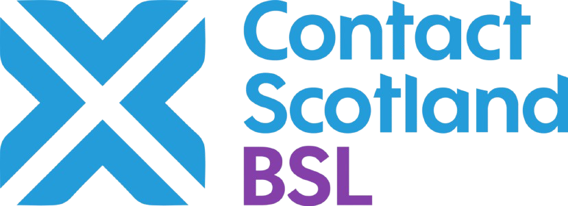 Contact Scotland BSL logo